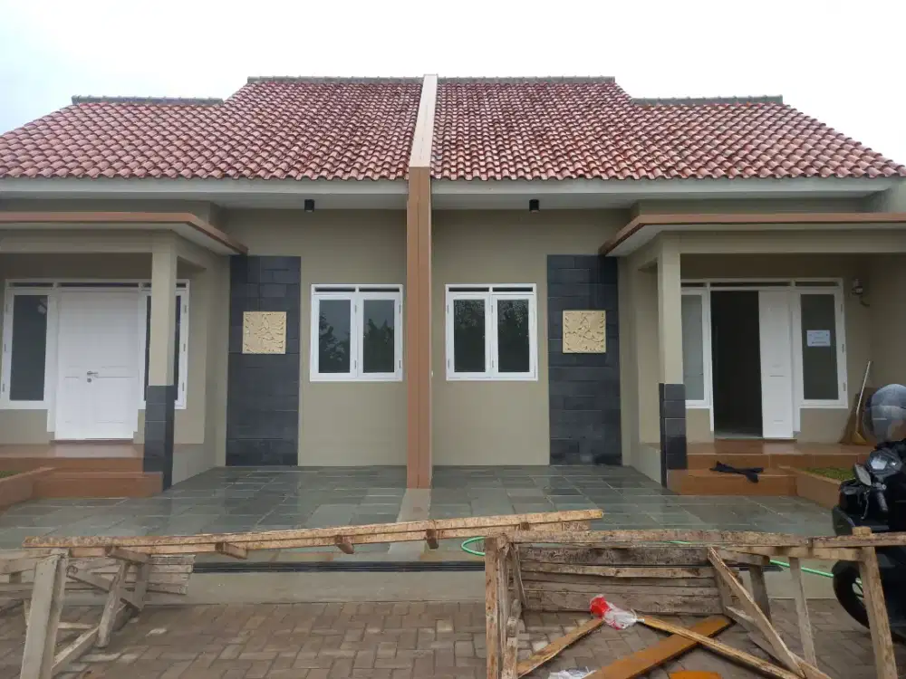 Rumah baru 2 unit 500jt an dekat alun alun cimahi