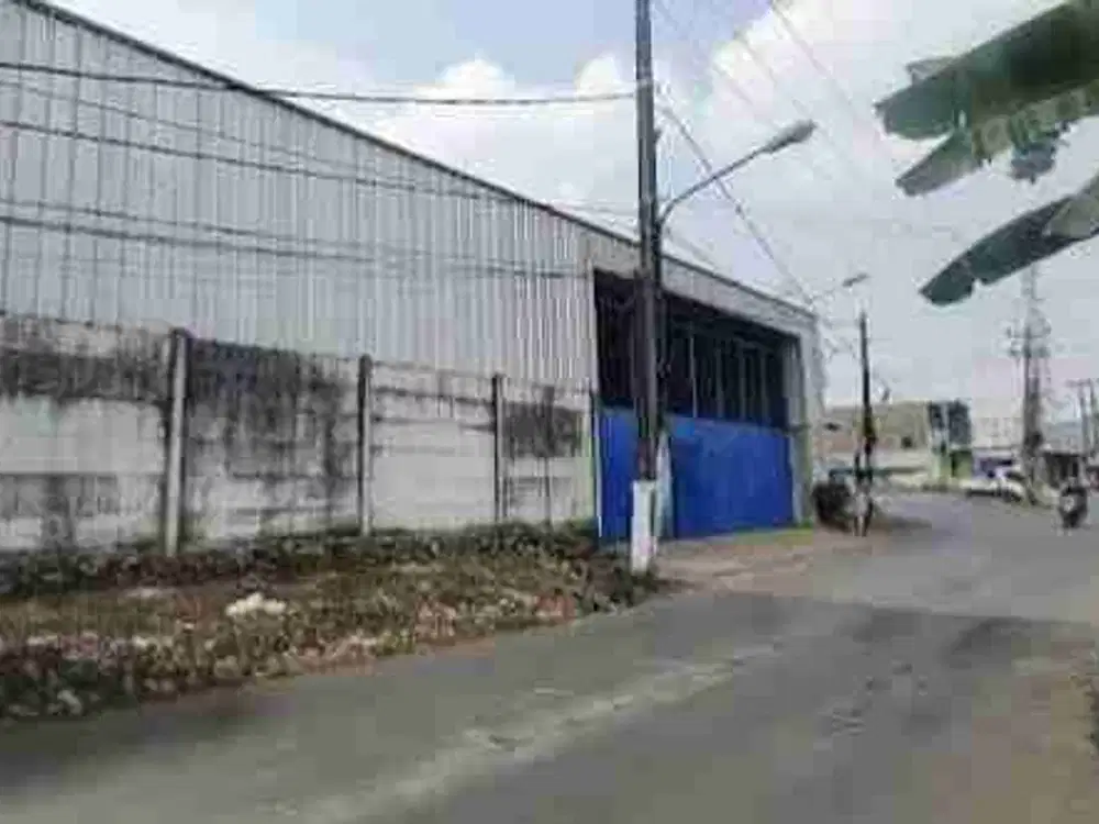 Gudang baru luas 1083 m2 siap pakai di Pangkalan 2 Bantargebang Bekasi