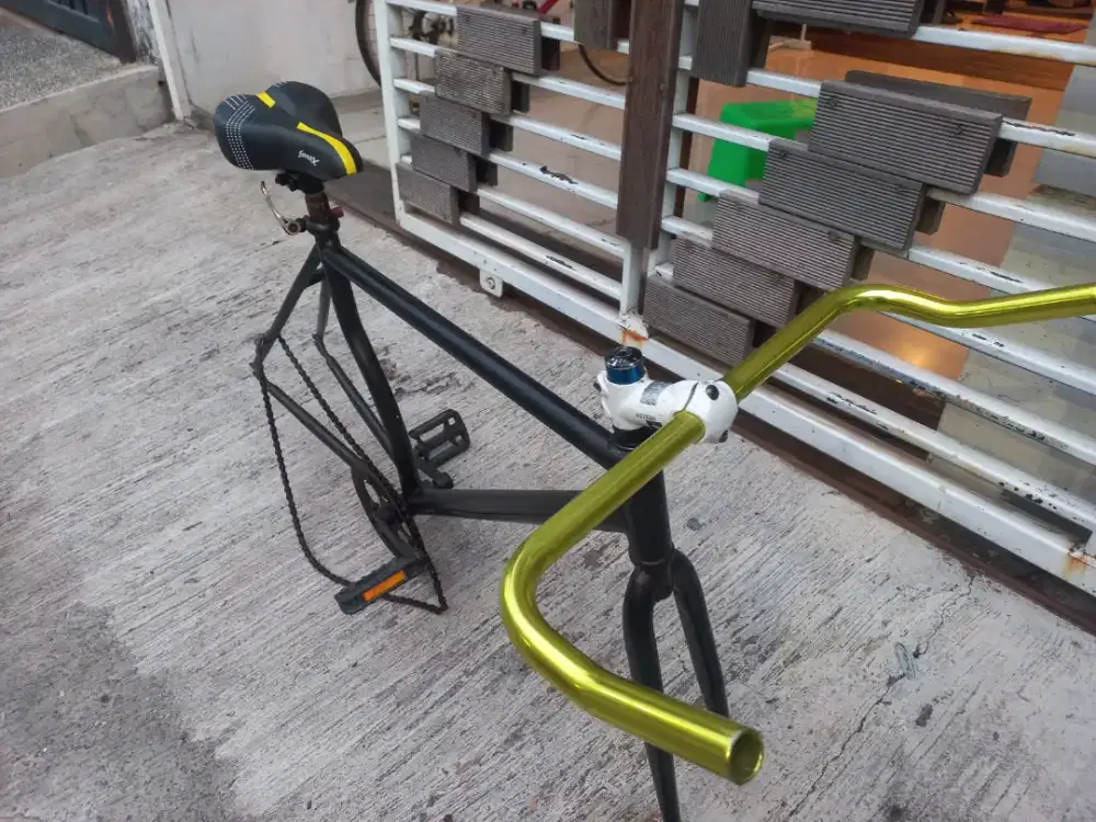 Fixie tanpa Wheelset