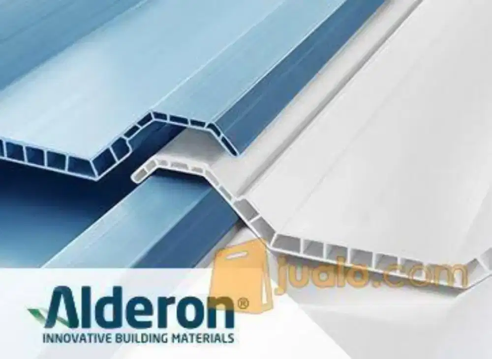 001 kanopi atap upvc alderon double layer