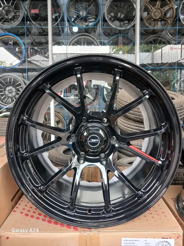 Velg jf luxury NF ring 18x9 pcd 6x139,7 et 0 fortuner pajero