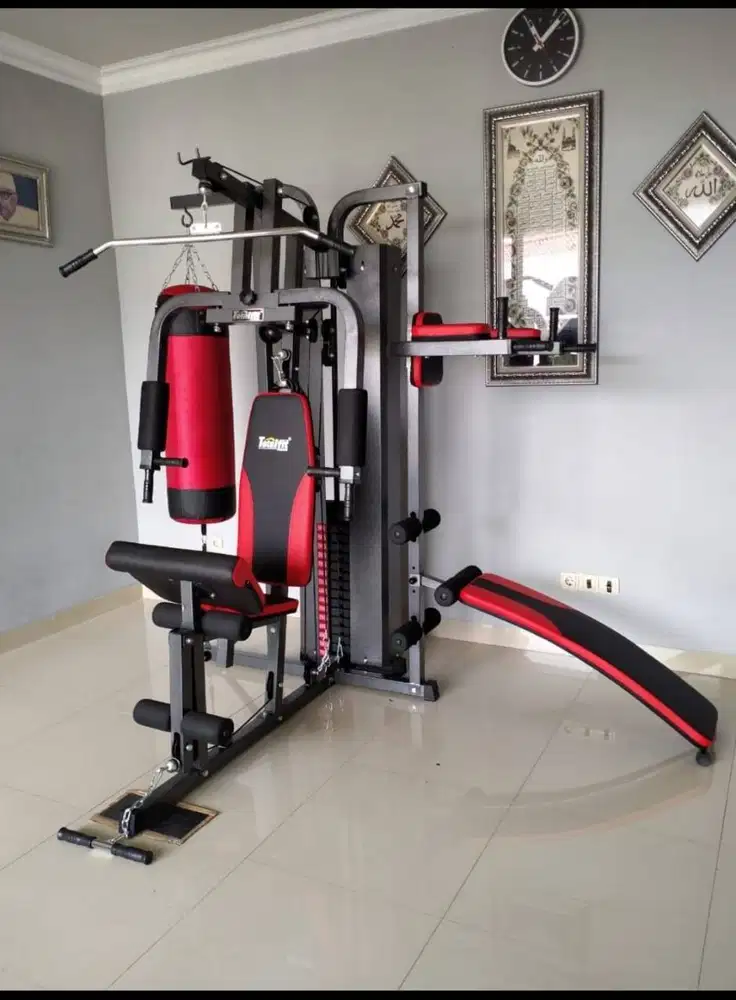 Homegym sisi 3 + samsak tinju