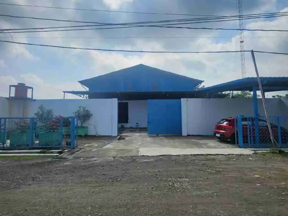 Gudang siap pakai lokasi area solobaru strategis