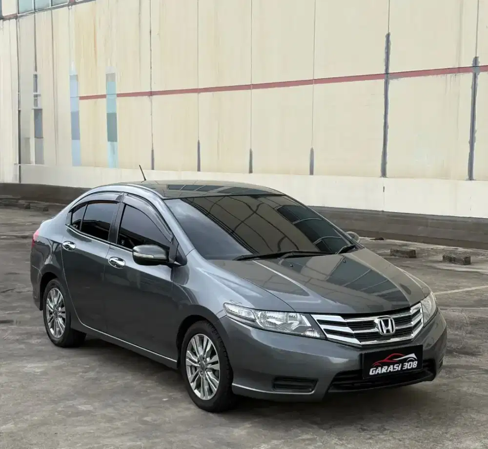 Honda City E RS AT Tahun 2012 Warna Abu Abu Metalik KM 113rb