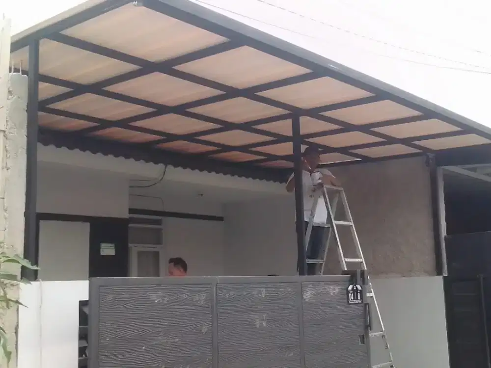 002 kanopi atap upvc alderon rs singgle layer