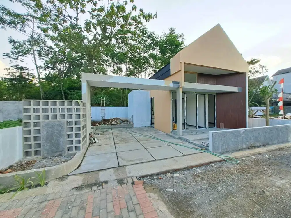 Rumah Mewah view sawah dekat kampus unika bsb mijen