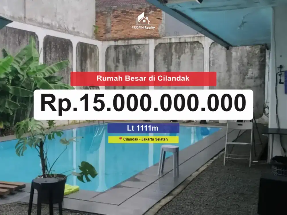 Rumah Elegan di Cilandak dengan Kolam Renang  Siap Huni