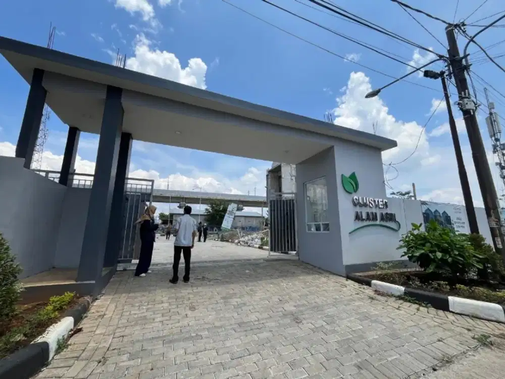 dijual rumah cluster di buah batu