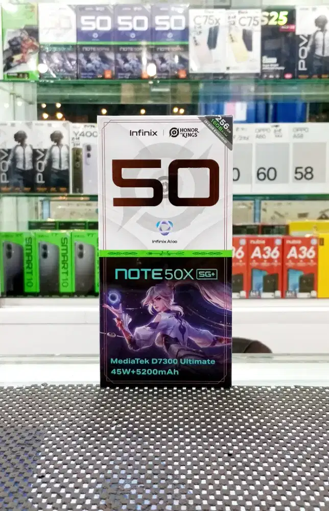 BARU...INFINIX NOTE 50X 5G RAM 8+8/256 SEGEL/GARANSI RESMI.