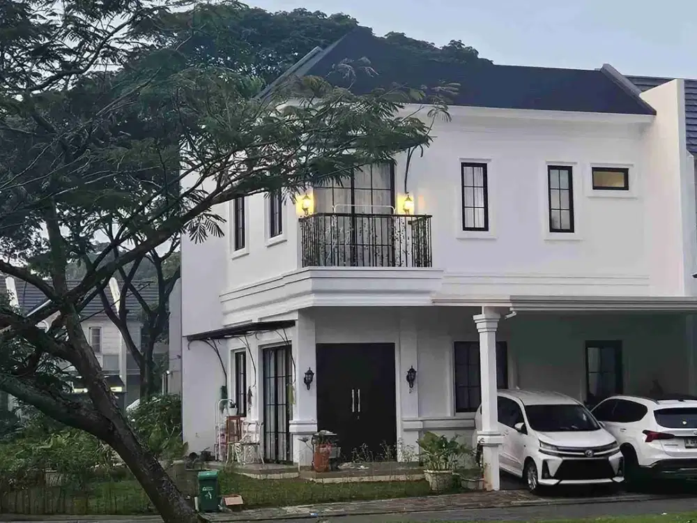 Dijual Rumah Hook 2 Lantai Bagus Nyaman dan Asri di Bsd