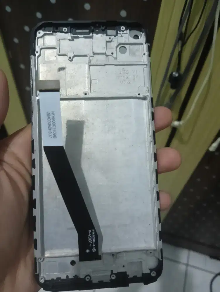 Lcd Xiaomi Redmi Note 9 + frame ,ori copotan ,ada garis ,sentuh normal