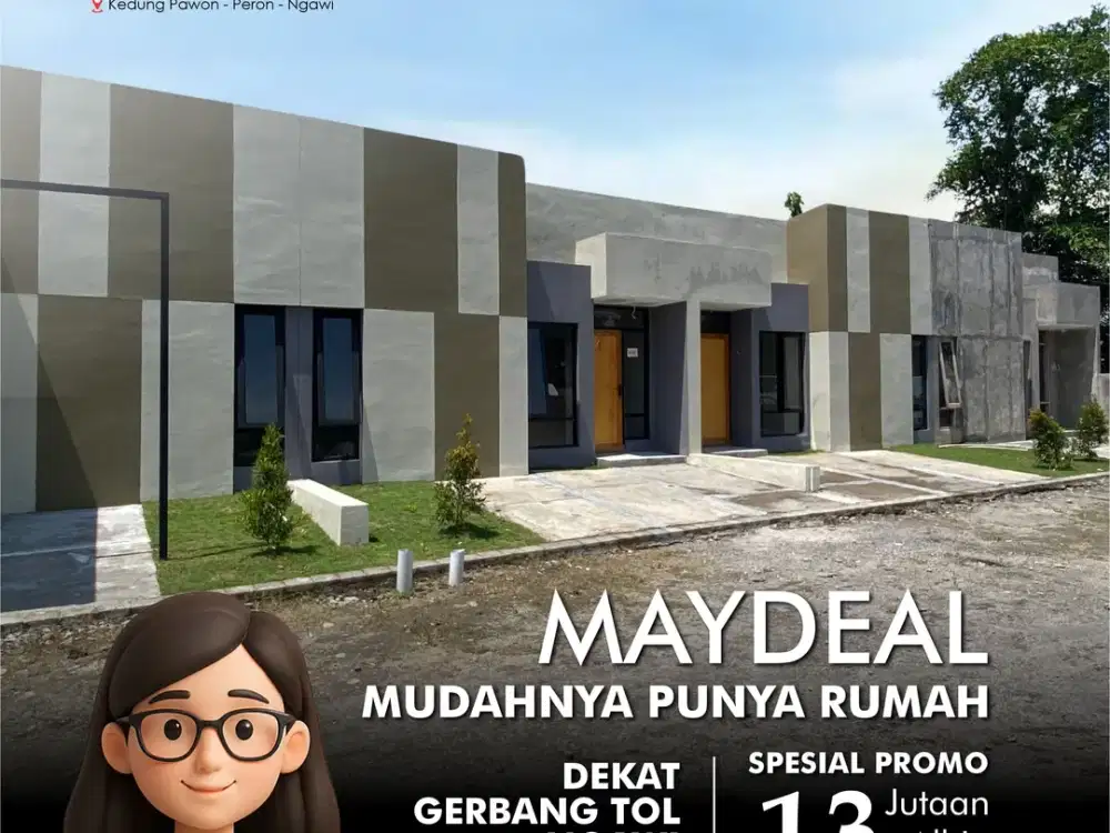 RUMAH SUBSIDI MURAH DEKAT NGAWI KOTA