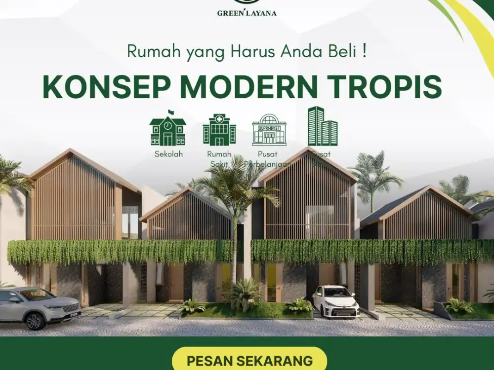 Happy Fresh Homey : Konsep Modern Tropis Lokasi Rumah di Kota Salatiga