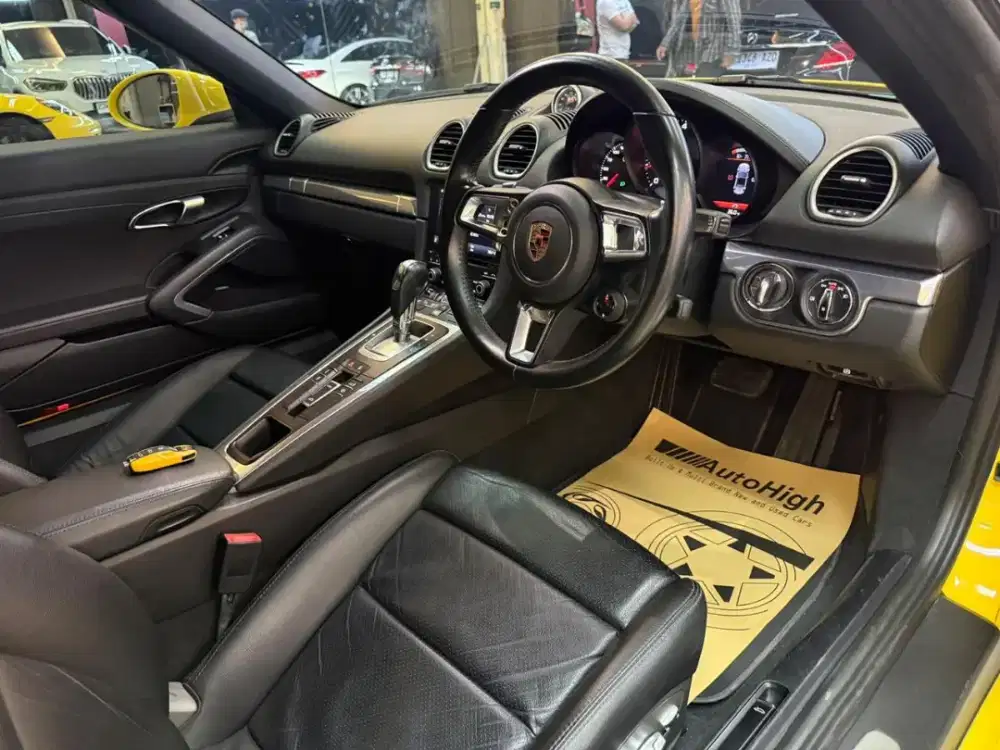 DP10% [Km16.000] Boxster 718 Cabriolet 2016 Yellow Reg 2017 #AUTOHIGH