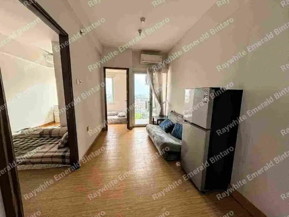 Apartemen Jual Rugi BU Siap Huni Strategis di Bintaro Emerald 2BR Full Furnished Murah