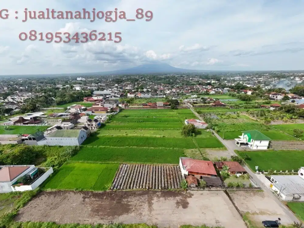 Tanah villa di Utara Tugu Yogyakarta dijual murah ,sertifikat ada