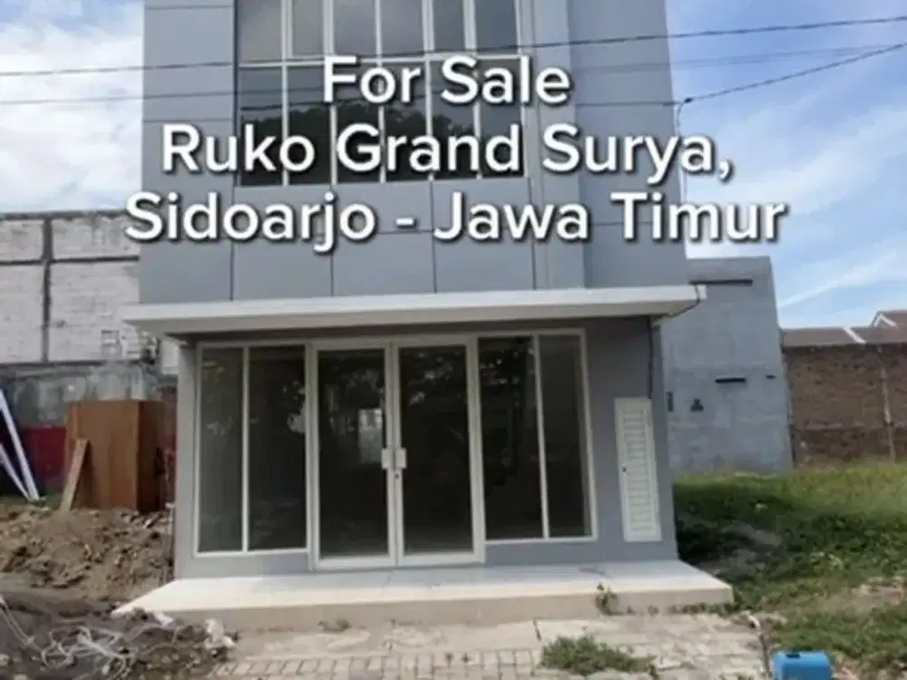 Buduran Sidoarjo | Ruko 2Lt 75 m² Grand Surya Lingkar Timur Juanda