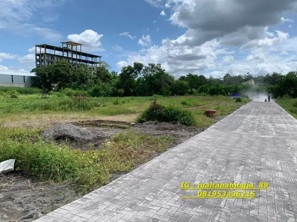 Cluster Trihanggo dijual murah dekat RSA UGM , cocok hunian dan Villa