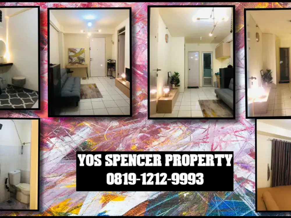 Ready Sewa Apartemen Gading Nias 2 kamar Furnish