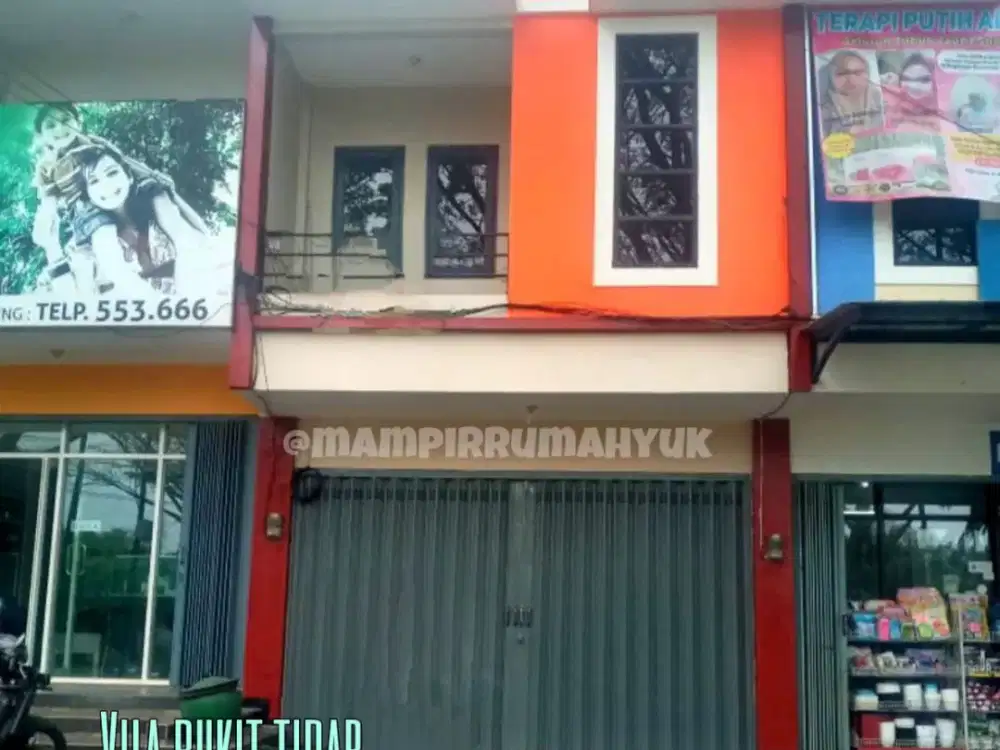 Ruko strategis di area komersial Vila bukit tidar Lowokwaru Malang