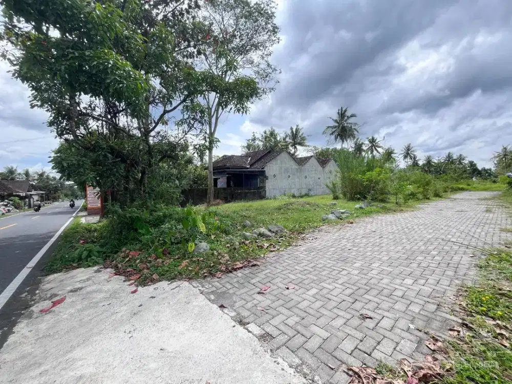Dekat Exit Tol Banyurejo Tanah SHM Akses Jalan Besar Di Tempel Sleman