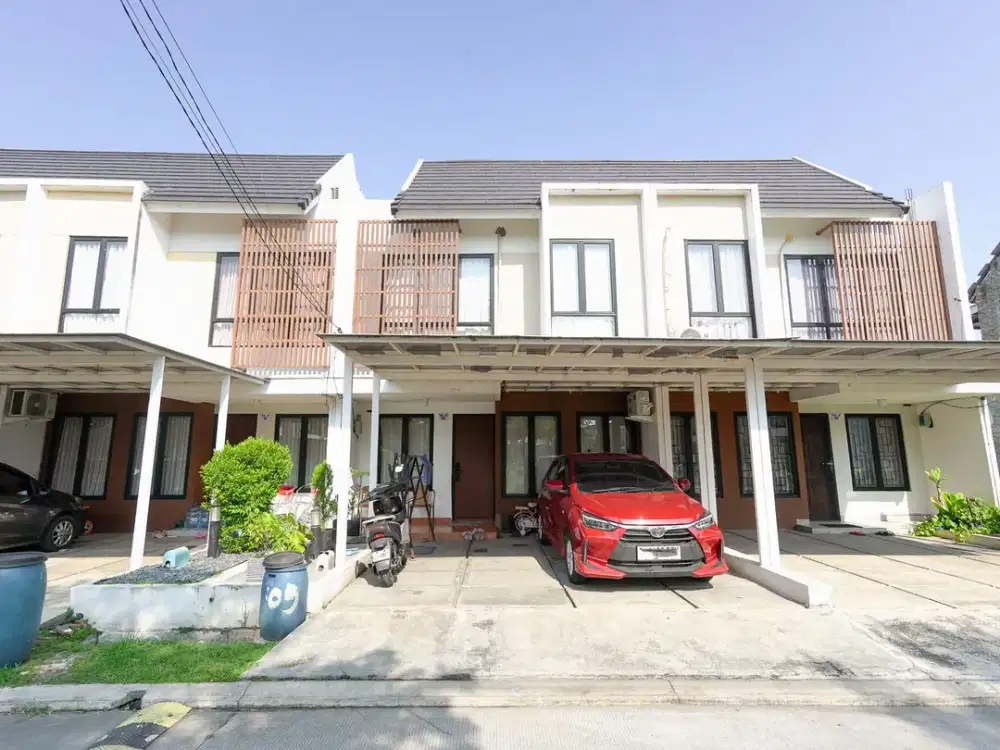 Rumah 2 Lt Hadap Timur 15 menit ke RS Tiara Bekasi Dibantu KPR J-34913