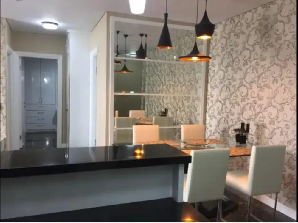 Apartemen 2BR interior mewah siap huni di kelapa gading
