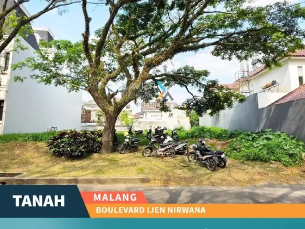 Tanah Kavling Di Boulevard Ijen Nirwana, Klojen Malang(OLX764)