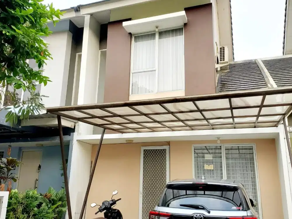 Rumah 2 Lt SHM 8 Mnt ke Mall Paradise Walk Serpong Dibantu KPR J-35831