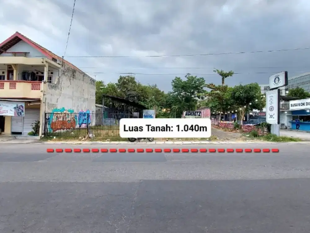 HARGA BAWAH PASARAN, TANAH CANTIK STRATEGIS DI JALAN RAYA TAJEM