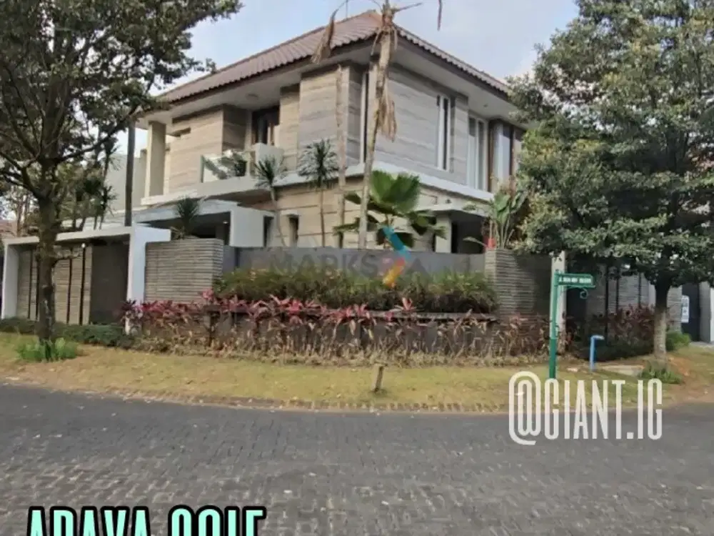 Rumah Mewah Full Furnished di boulevard Araya Golf Malang