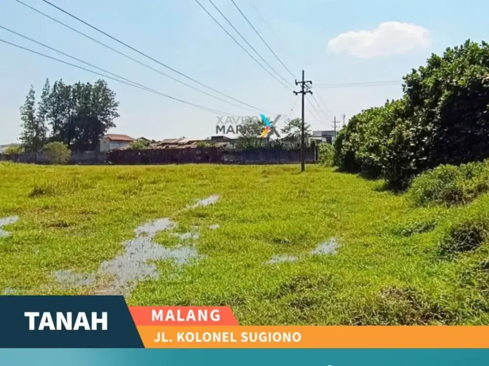 Tanah Lokasi Strategis Di Jalan Kolonel Sugiono Sukun Malang(OLX769)