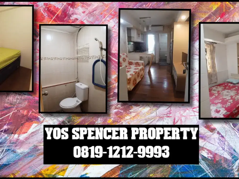 Ready Sewa Unit Apartemen Gading Nias 2 kamar Furnished