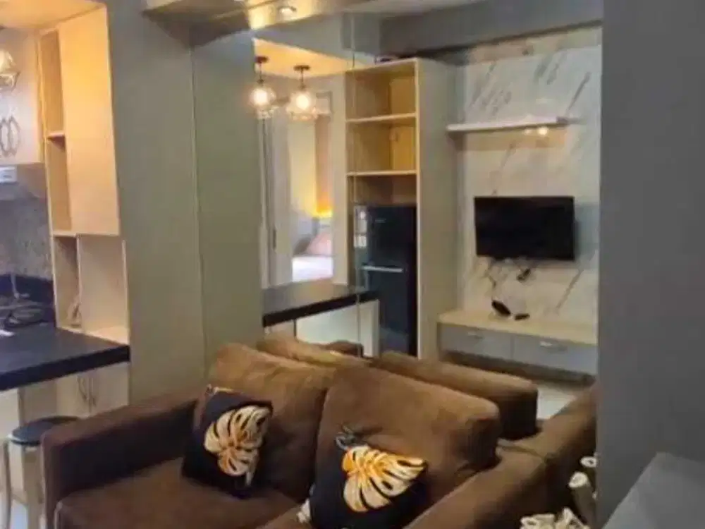 JUAL RUGI MURAH BGT 2BR APARTEMEN GUNAWANGSA MANYAR FURNISHED