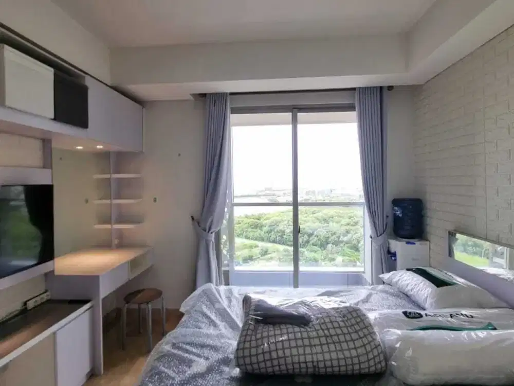 Disewakan Apartemen Gold Coast, Studio, 28m2, Furnish, Sea View