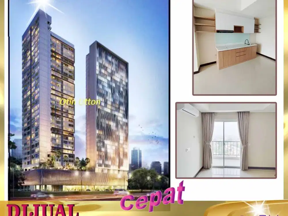 DIJUAL APARTEMEN 1 BR Kencana  Pondok Indah Jakarta Selatan - AR
