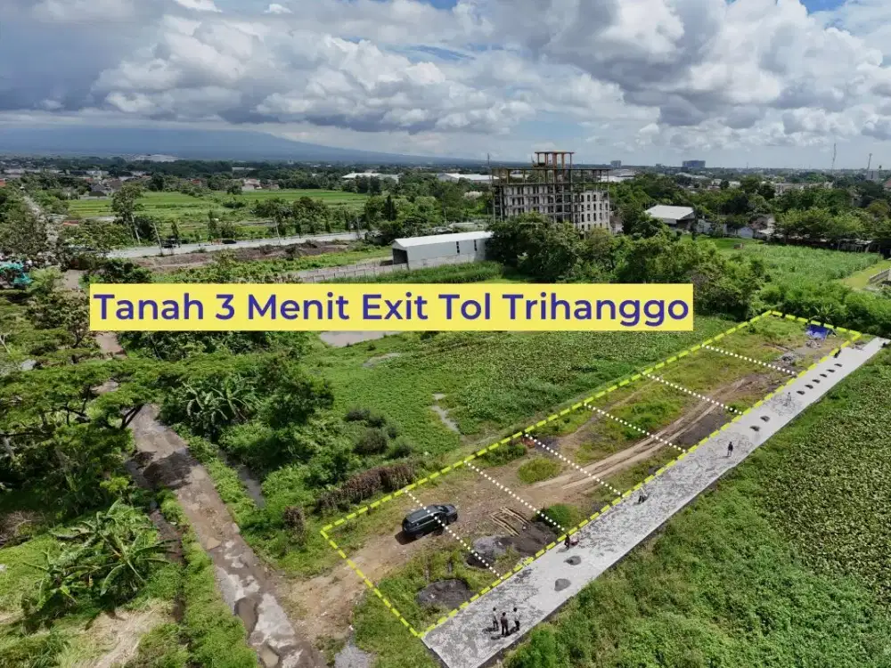 Tanah Dekat Exit Tol Trihanggo: SHM Siap Balik Nama