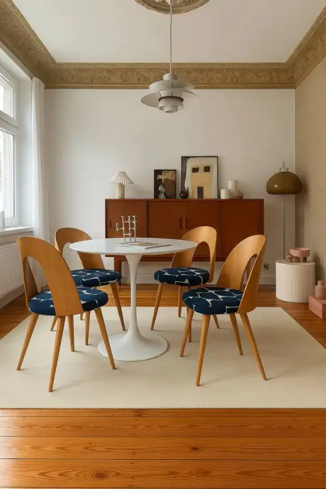 Kursi makan kursi wingchair ganti cover tambah busa (service)