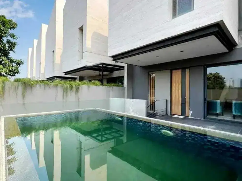 ZN36 Rumah Modern Tropical Mewah Cipete Cilandak Jakarta Selatan