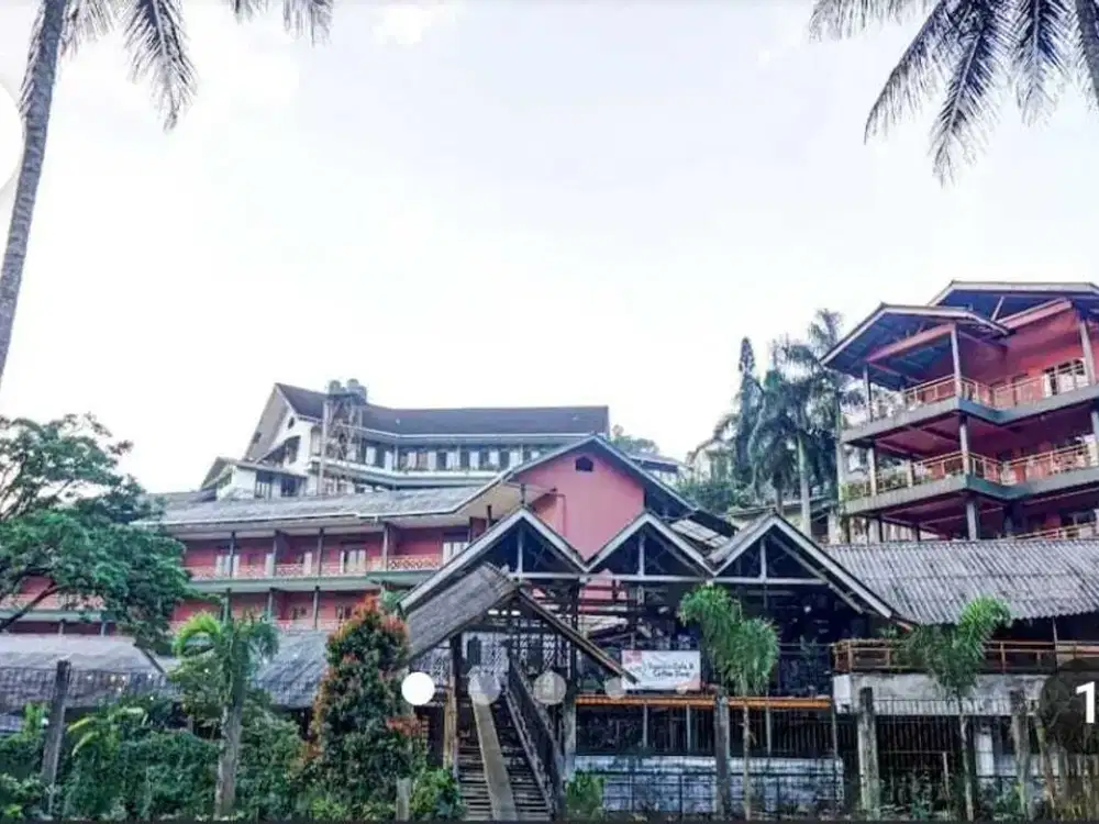 Hotel Masih Beroperasi Full Furnish di Cisarua Puncak Bogor