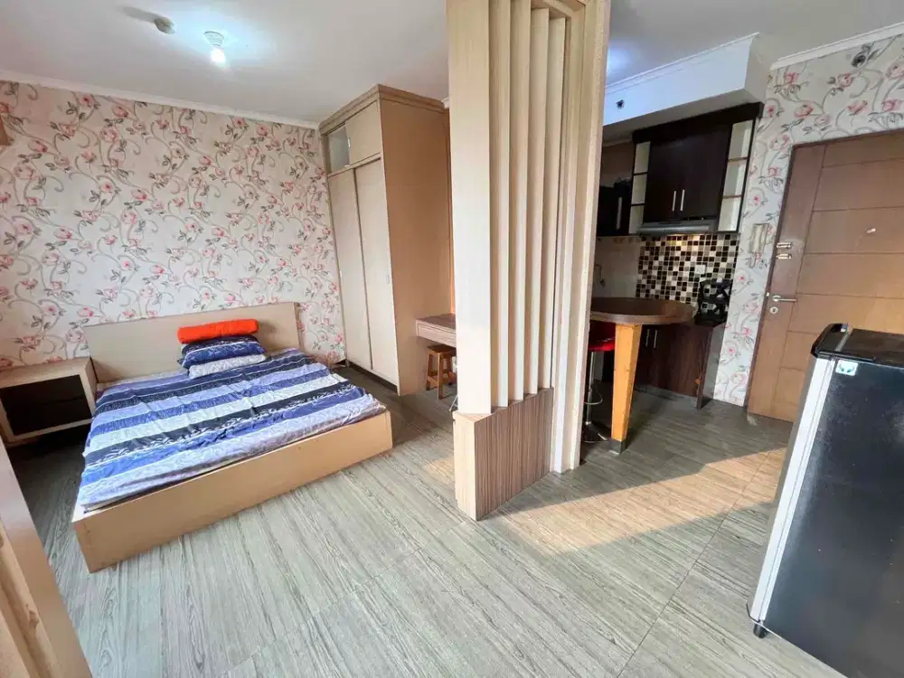 1 Bedroom disewakan cepat furnished apartemen maple park