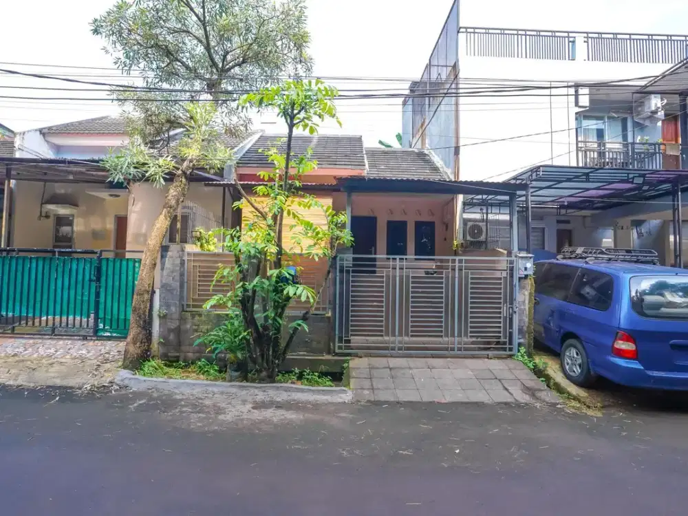 Rumah Hadap Timur 14 Mnt ke The Park Sawangan SHM Siap KPR J-35470