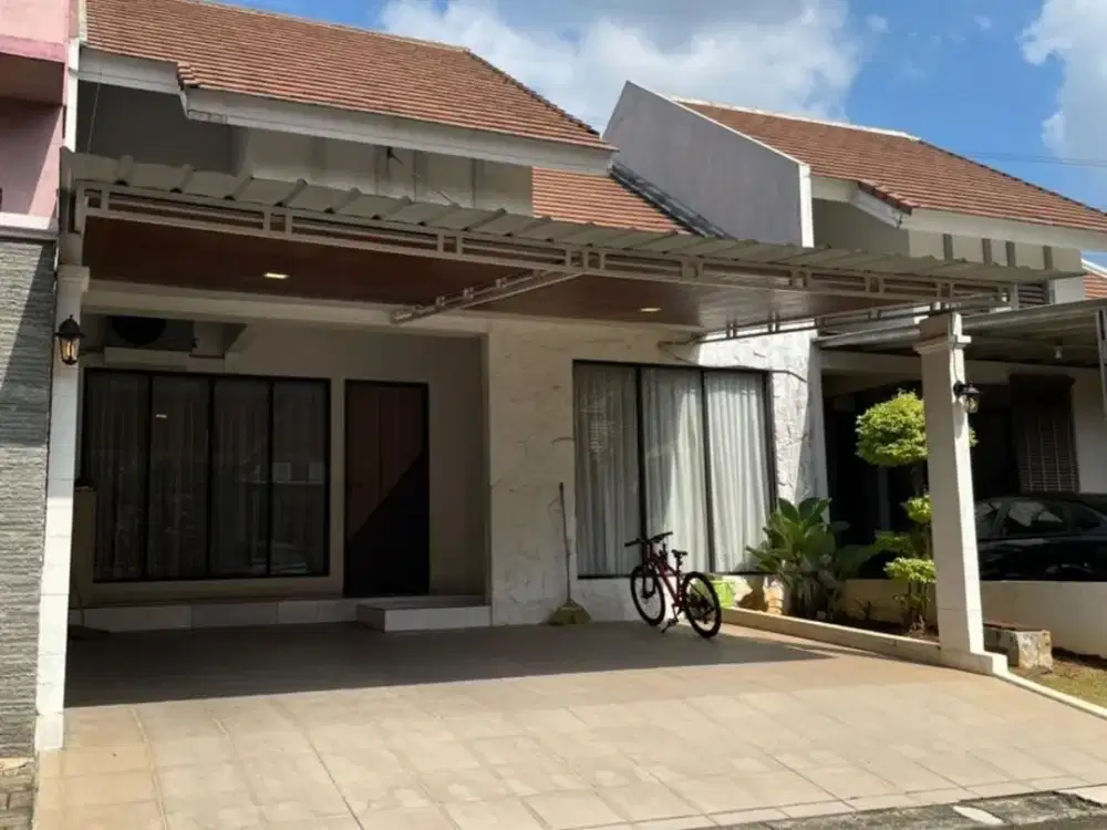 Dijual cepat rumah semi furnished di Legenda Wisata