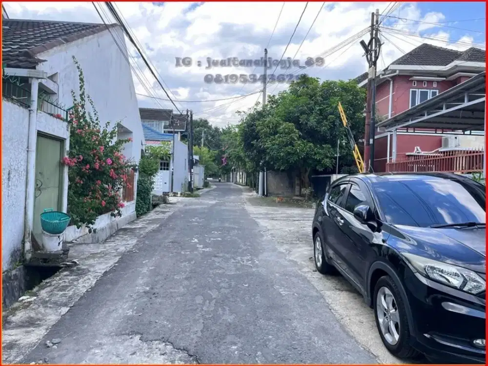 Tanah Lempongsari dekat Kampus UGM , cocok hunian