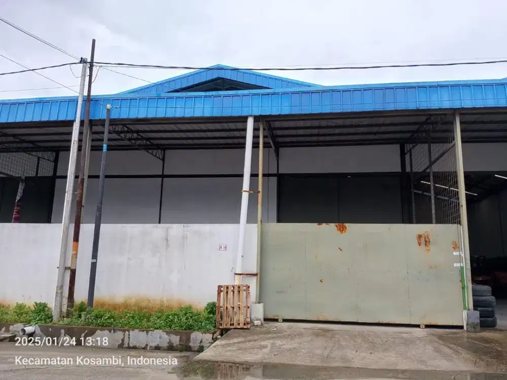 Di Sewakan Gudang di Kosambi Tangerang