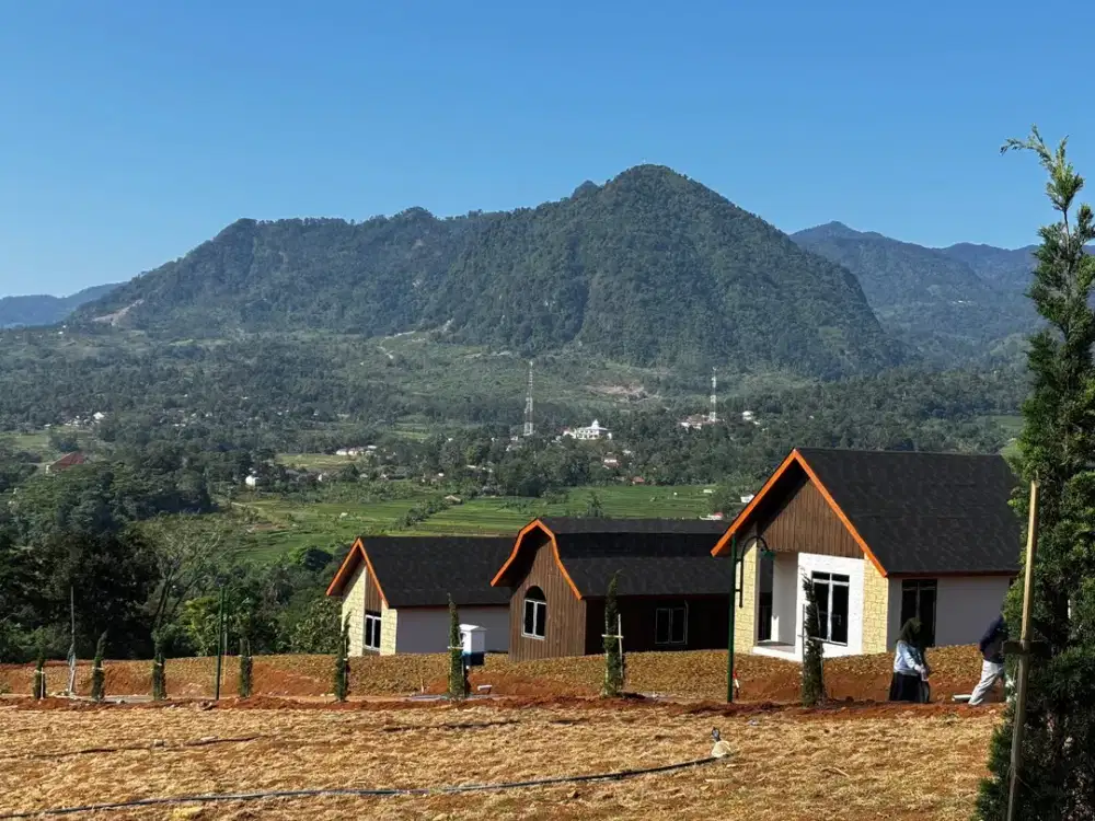 Tanah kavling puncak dua the hanjawong villas di bogor