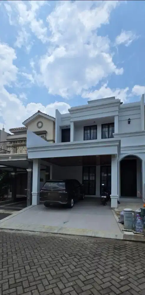 Dijual rumah baru bangun dari kavling di raffles hills siap huni