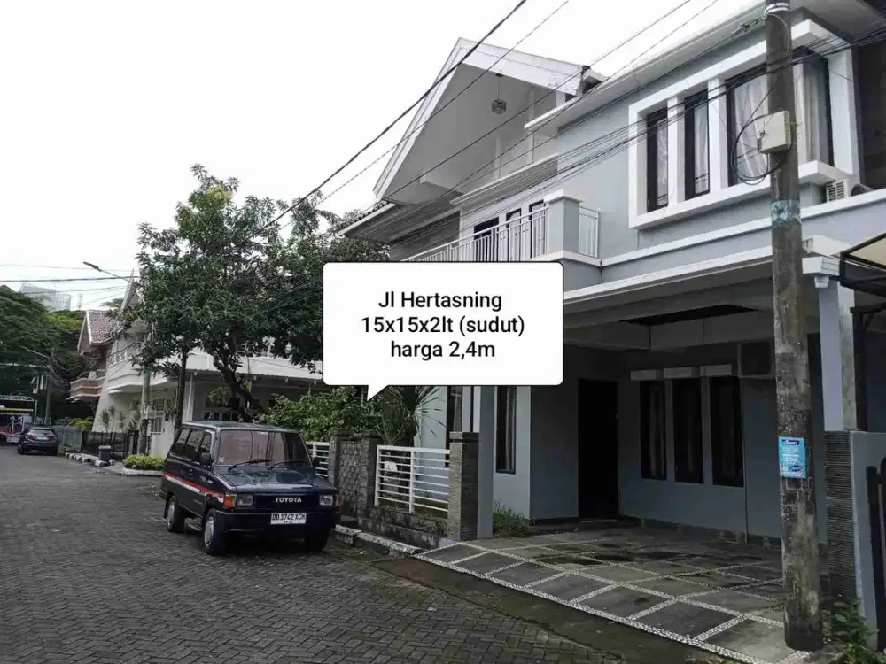 Rumah Jl Hertasning Dekat Pettarani Panakukang siap huni