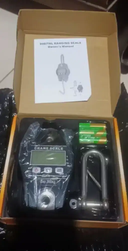 Timbangan Derek Digital Elektronik 300 kg Bekas Berkualitas