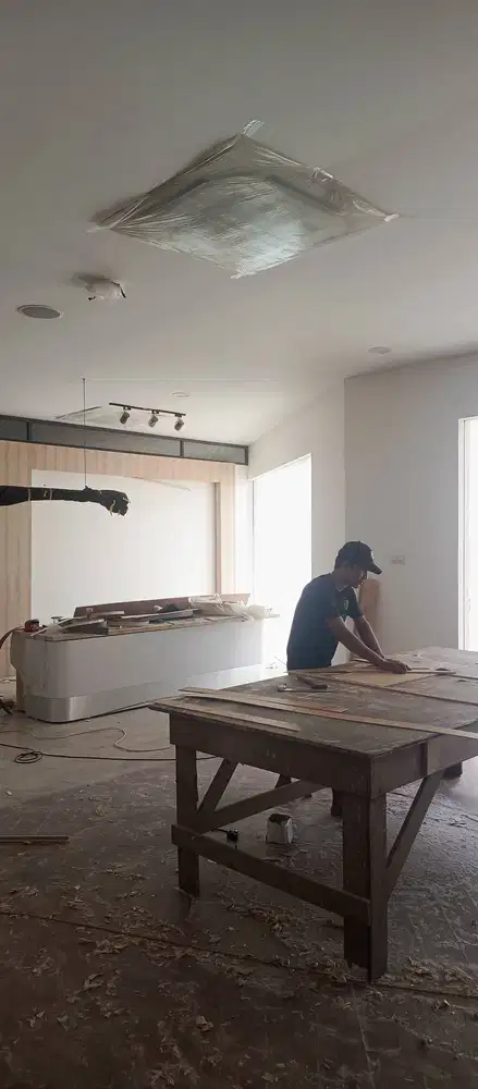 Mengerjakan Meubel HPL untuk ; Kantor, Rumah, Apartemen dan Cafe